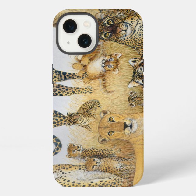 The Big Cats Iphone Case (Back)