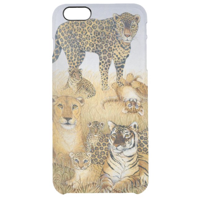 The Big Cats Uncommon iPhone Case (Back)