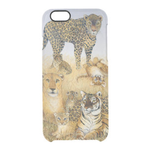 The Big Cats Clear iPhone 6/6S Case