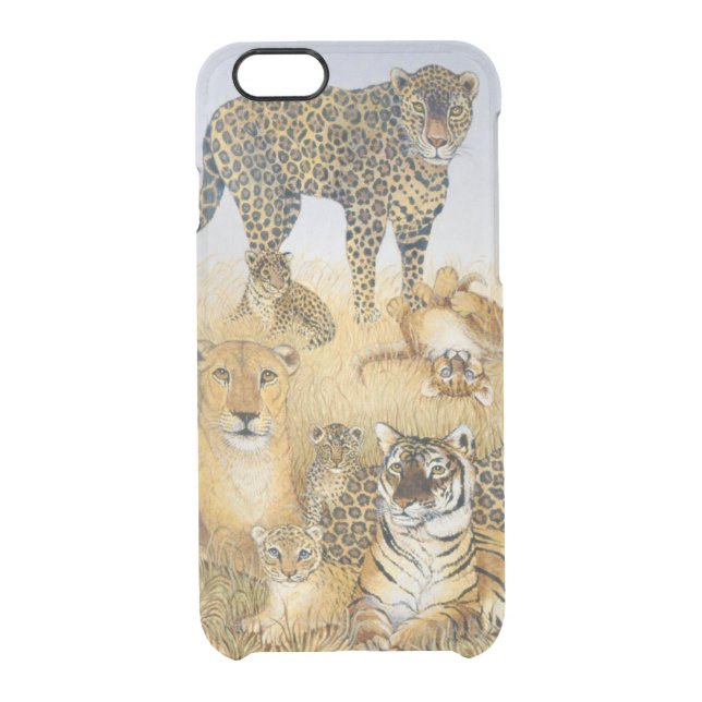 The Big Cats Uncommon iPhone Case (Back)