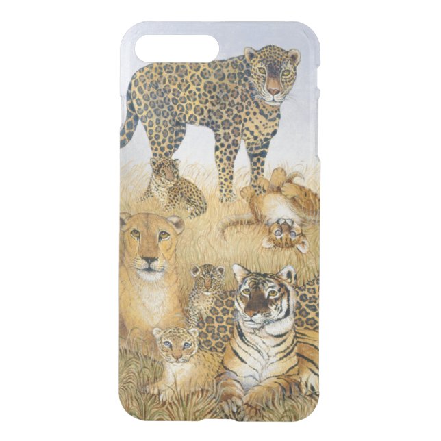The Big Cats Uncommon iPhone Case (Back)