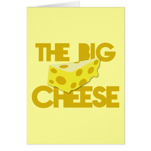 The BIG CHEESE! boss (Front)