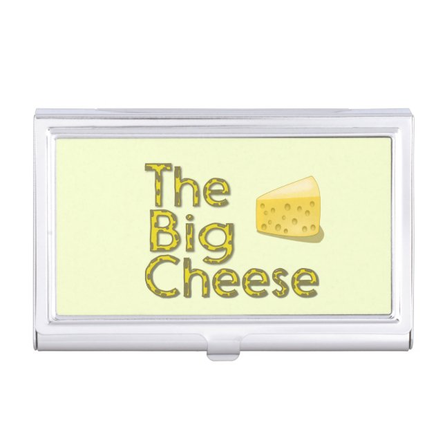 The Big Cheese Business Card Case (Front)