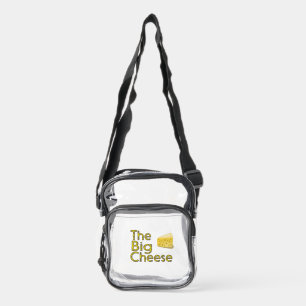 The Big Cheese Clear Crossbody Bag