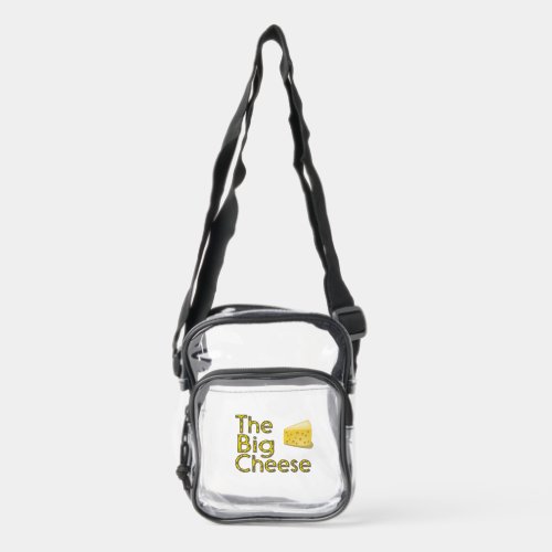 The Big Cheese Clear Crossbody Bag