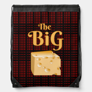 The Big Cheese Drawstring Bag