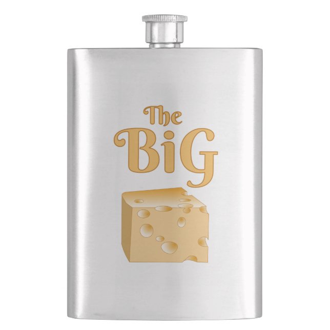 The Big Cheese Flask (Front)