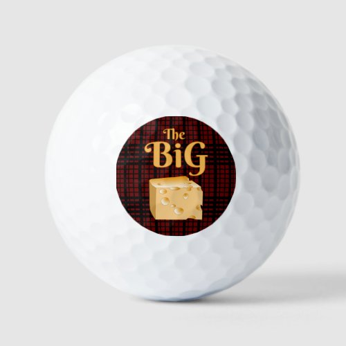 The Big Cheese Golf Balls