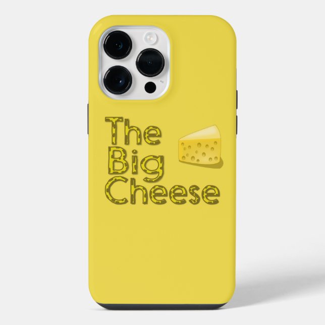The Big Cheese Iphone Case (Back)