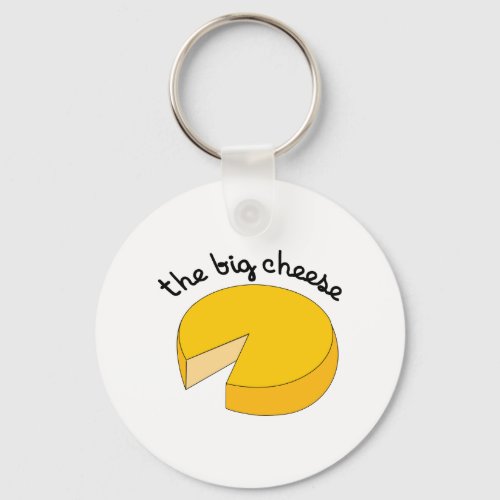 The Big Cheese Keychain