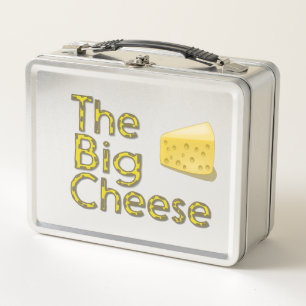 The Big Cheese Personalized Metal Lunch Box