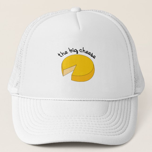 The Big Cheese Trucker Hat (Front)