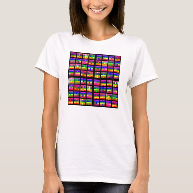 The Big Ching: Chakra I Ching Tee Shirt (Front)