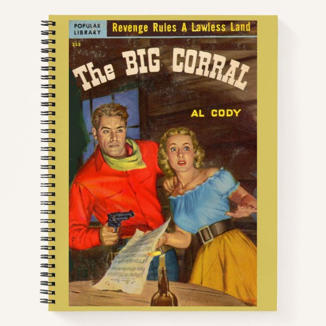 The Big Corral cover art  Notebook (Front)