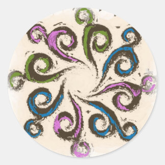 The Big Curl Sticker