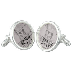 The Big Easy Wedding Cuff Links