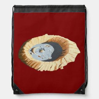 The Big Empty Fallout New Vegas Drawstring Bag