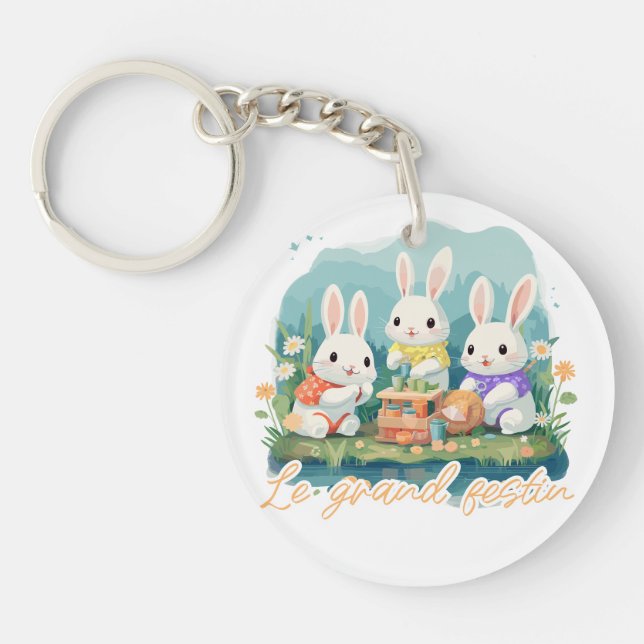 The big feast too keychain (Front)