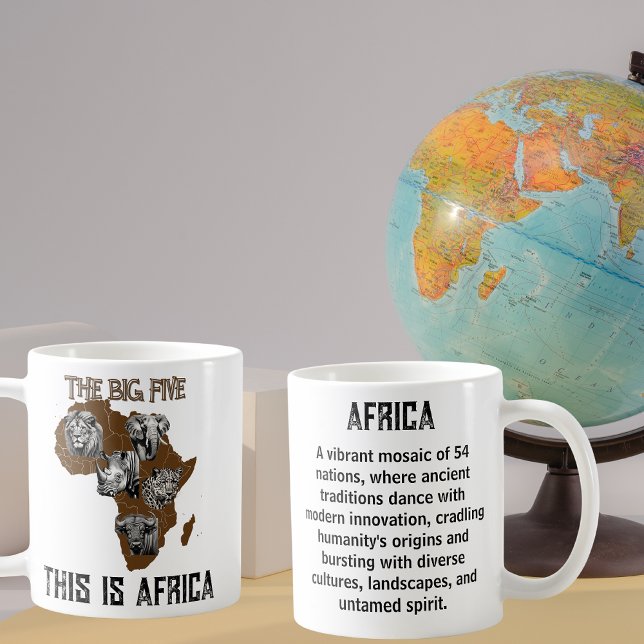 The Big Five Africa Explorer Coffee Mug (Creator Uploaded)