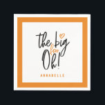 The big four oh! 40th birthday party favor decor napkins<br><div class="desc">The big four oh! 40th birthday party favor decor.</div>