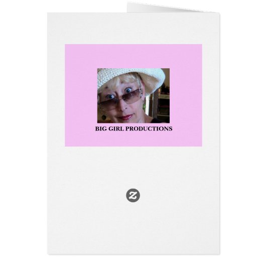 The Big Girl Card (Back)