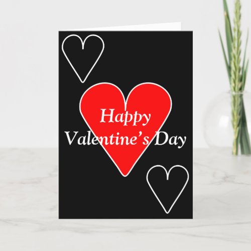 The Big Heart Valentineâs Card