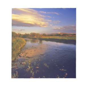 The Big Hole River at last light near Jackson Notepad
