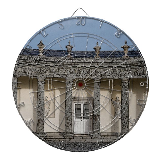 The Big House Dartboard With Darts (Front)