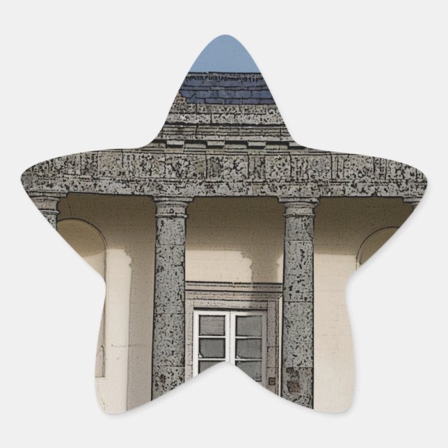 The Big House Star Sticker (Front)