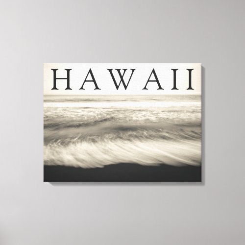 The Big Island Beach Hawaii Canvas Print