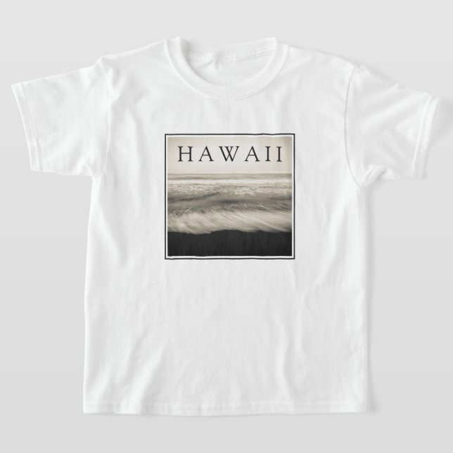 The Big Island Beach Hawaii T-Shirt (Laydown)