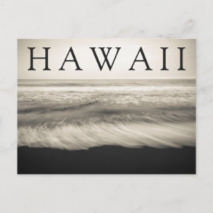 The Big Island Beach Hawaii Thank You Postcard