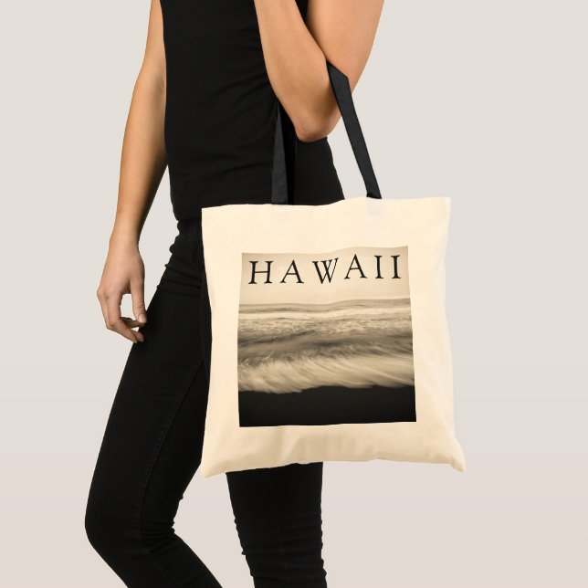 The Big Island Beach Hawaii Tote Bag (Front (Product))