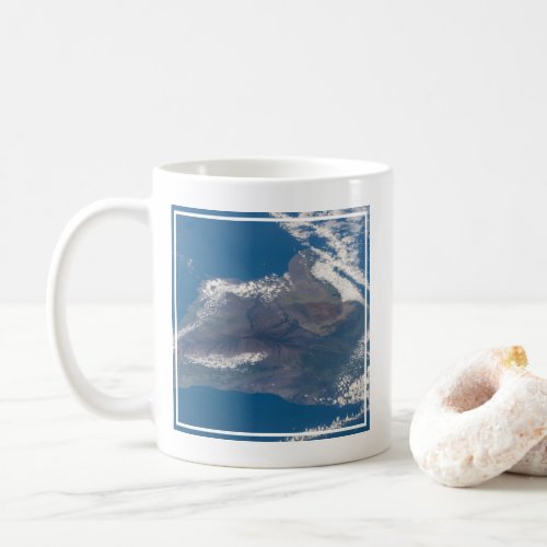 The Big Island Of Hawaii And Its Mountains Coffee Mug