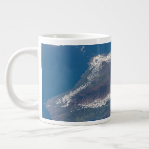 The Big Island Of Hawaii And Its Mountains Giant Coffee Mug