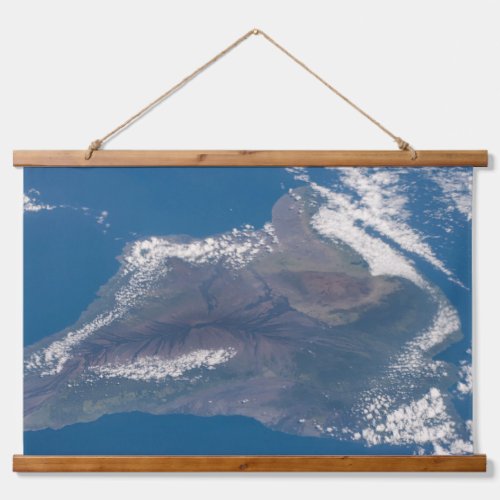 The Big Island Of Hawaii And Its Mountains Hanging Tapestry
