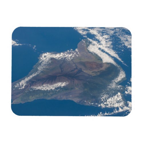 The Big Island Of Hawaii And Its Mountains Magnet