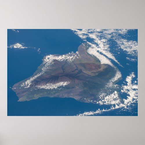 The Big Island Of Hawaii And Its Mountains Poster
