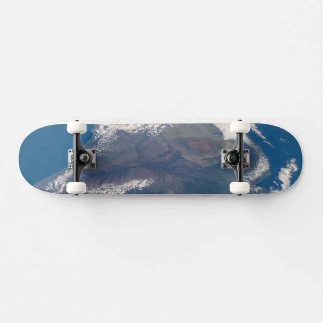 The Big Island Of Hawaii And Its Mountains Skateboard (Horz)