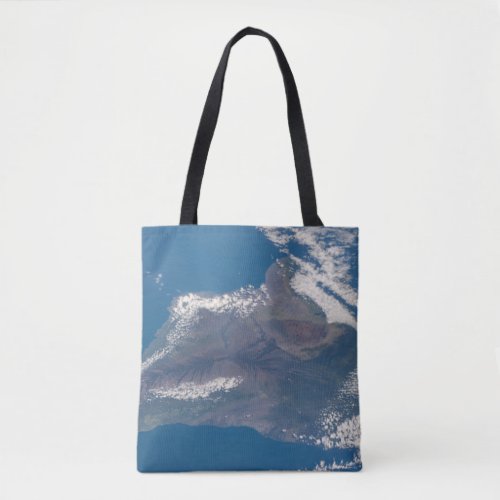 The Big Island Of Hawaii And Its Mountains Tote Bag