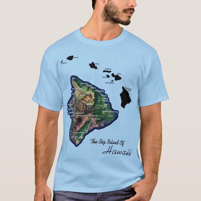 The Big Island Of Hawaii T-Shirt (Front)