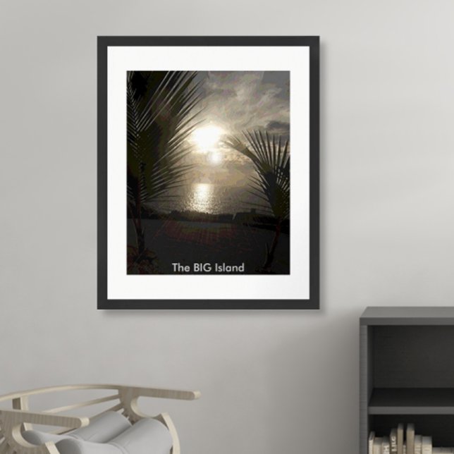 The BIG Island-Sunset Poster (Creator Uploaded)