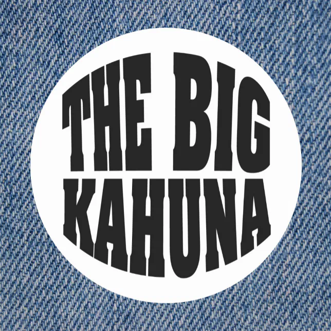 The Big Kahuna Classic Round Sticker | Zazzle