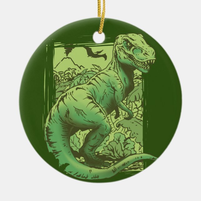 The Big King Ceramic Ornament (Front)