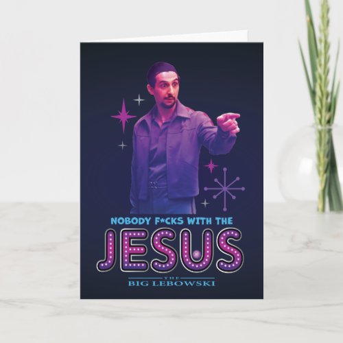 The Big Lebowski Nobody Fcks With The Jesus Card