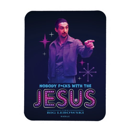 The Big Lebowski Nobody Fcks With The Jesus Magnet
