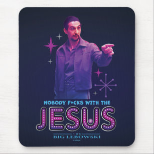 The Big Lebowski "Nobody F*cks With The Jesus" Mouse Pad
