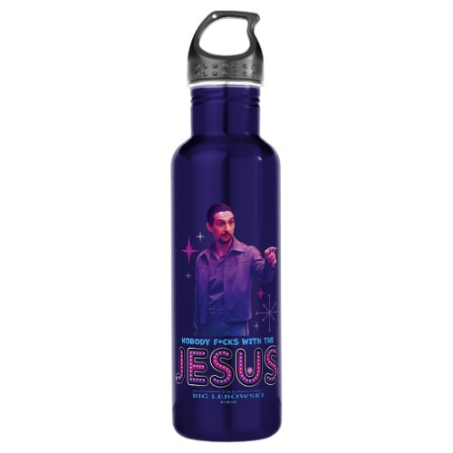 The Big Lebowski Nobody Fcks With The Jesus Stainless Steel Water Bottle