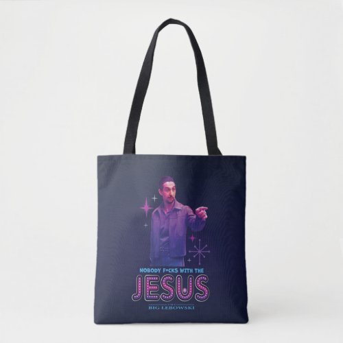 The Big Lebowski Nobody Fcks With The Jesus Tote Bag