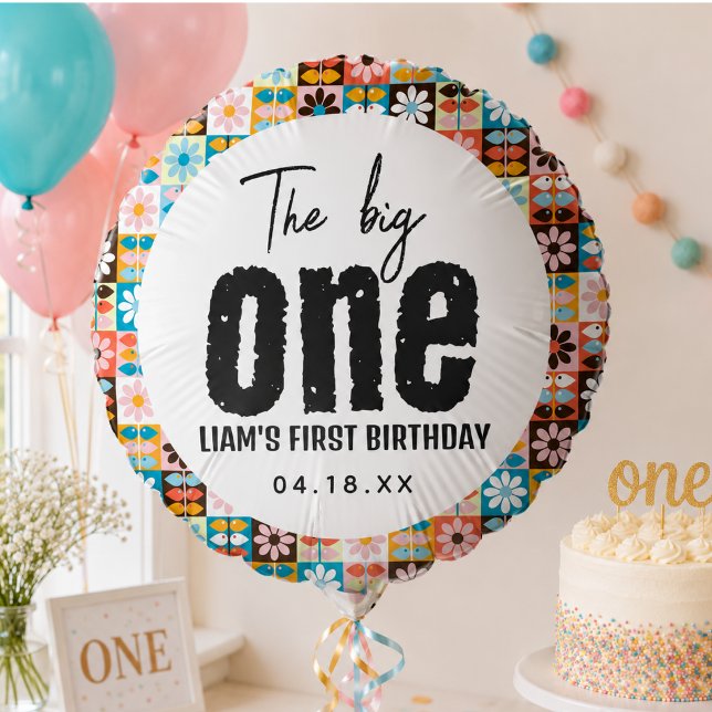 The BIG One 1st Birthday Balloon (The BIG One 1st Birthday Balloon)